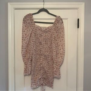 Princess Polly Floral Puff Sleeve Top